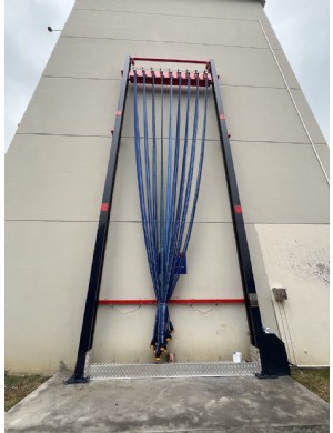消防水帶自動晾曬收卷機(jī)