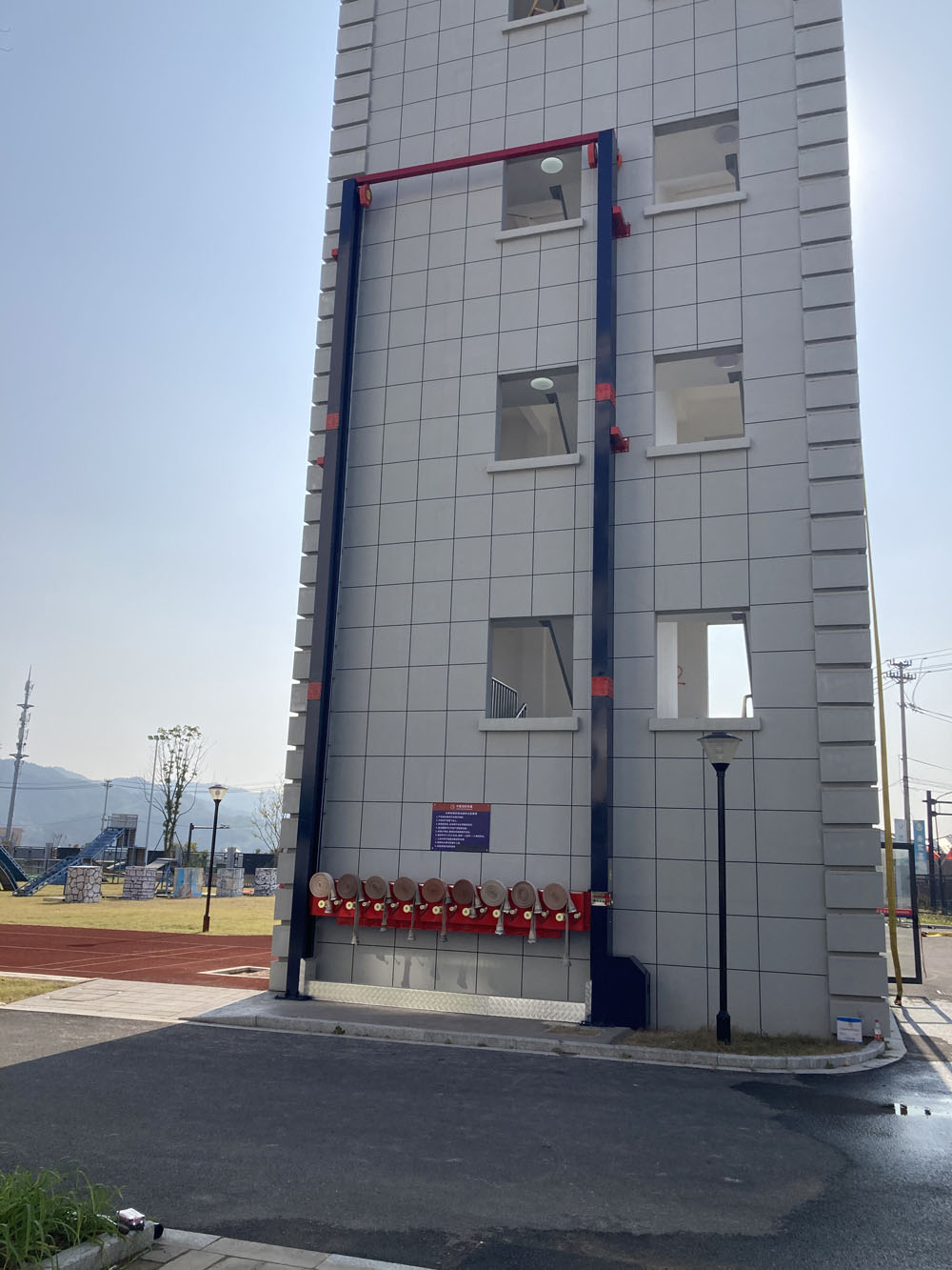 消防水帶自動晾曬收卷機