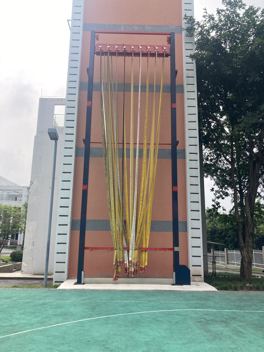 消防水帶自動晾曬收卷機