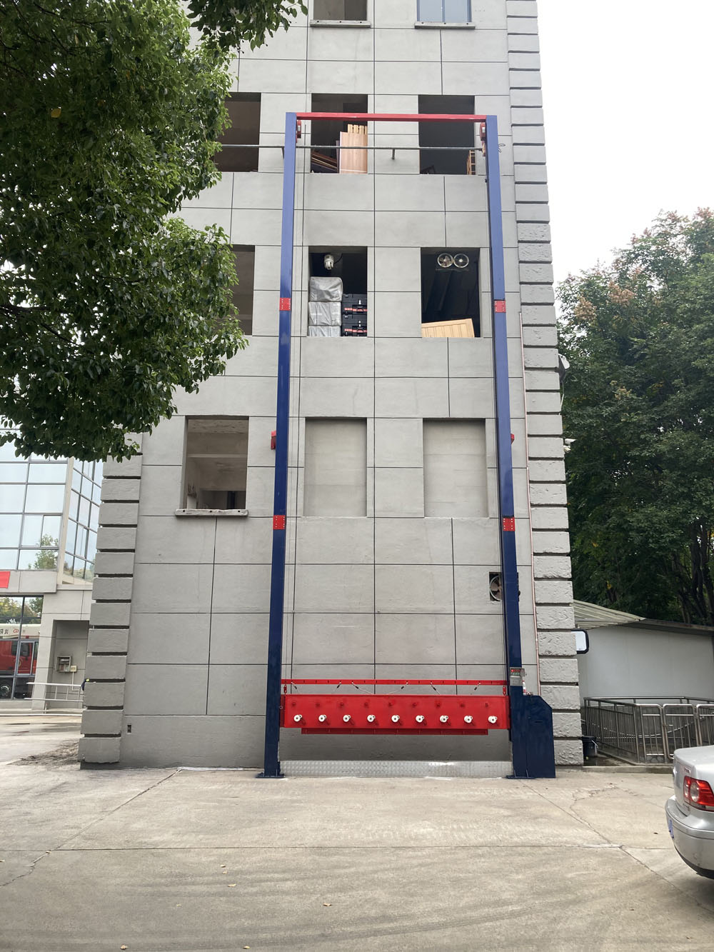 消防水帶自動晾曬收卷機