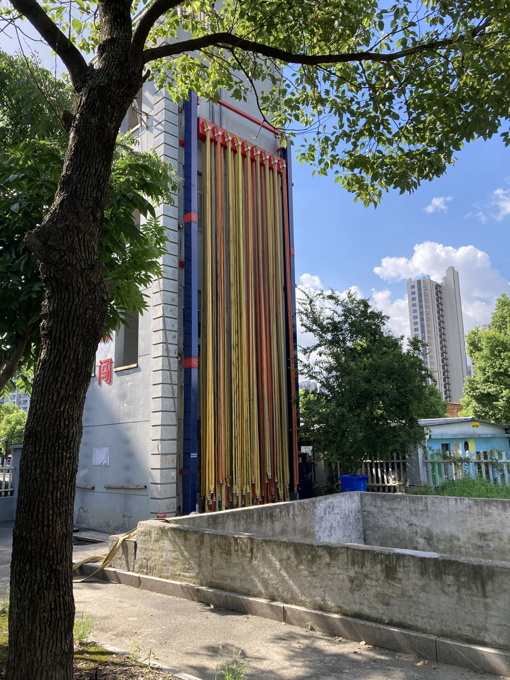消防水帶自動晾曬收卷機